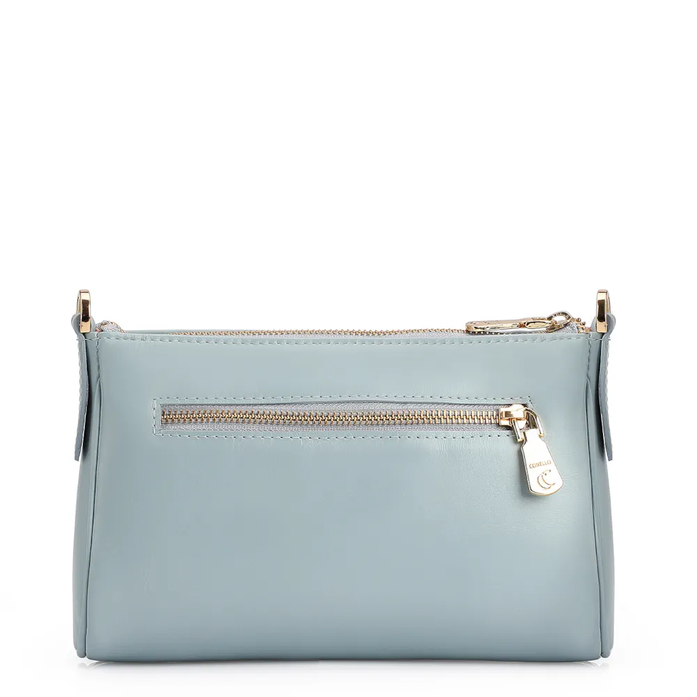 Bolsa Transversal Couro Azul - imagem 3