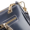 Bolsa Transversal Couro Azul - imagem 5