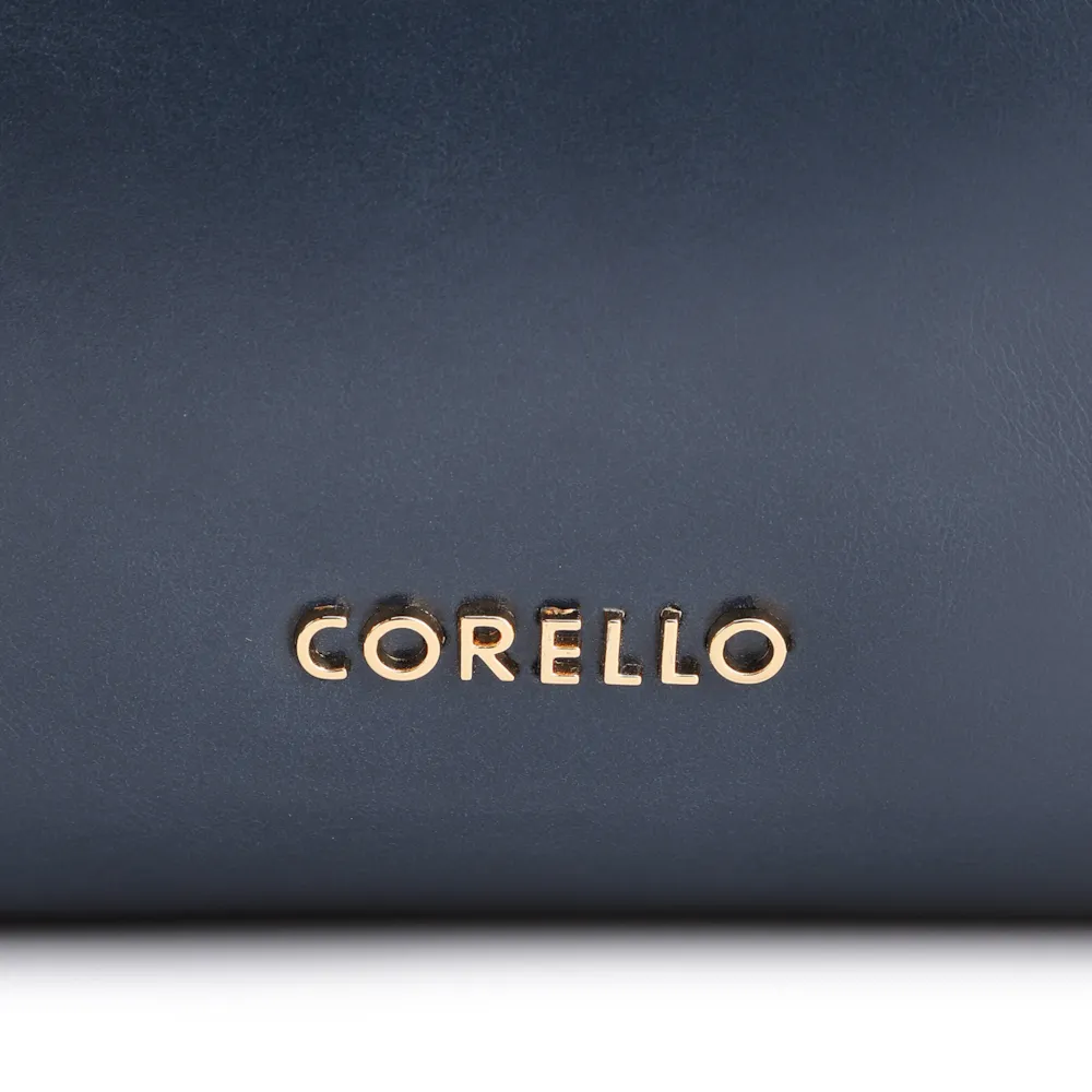 Bolsa Transversal Couro Azul - imagem 6