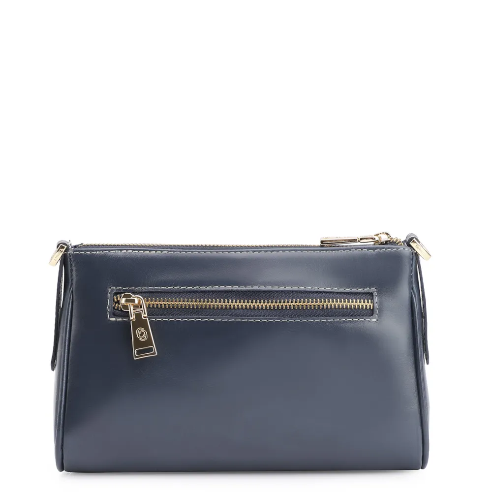 Bolsa Transversal Couro Azul - imagem 3