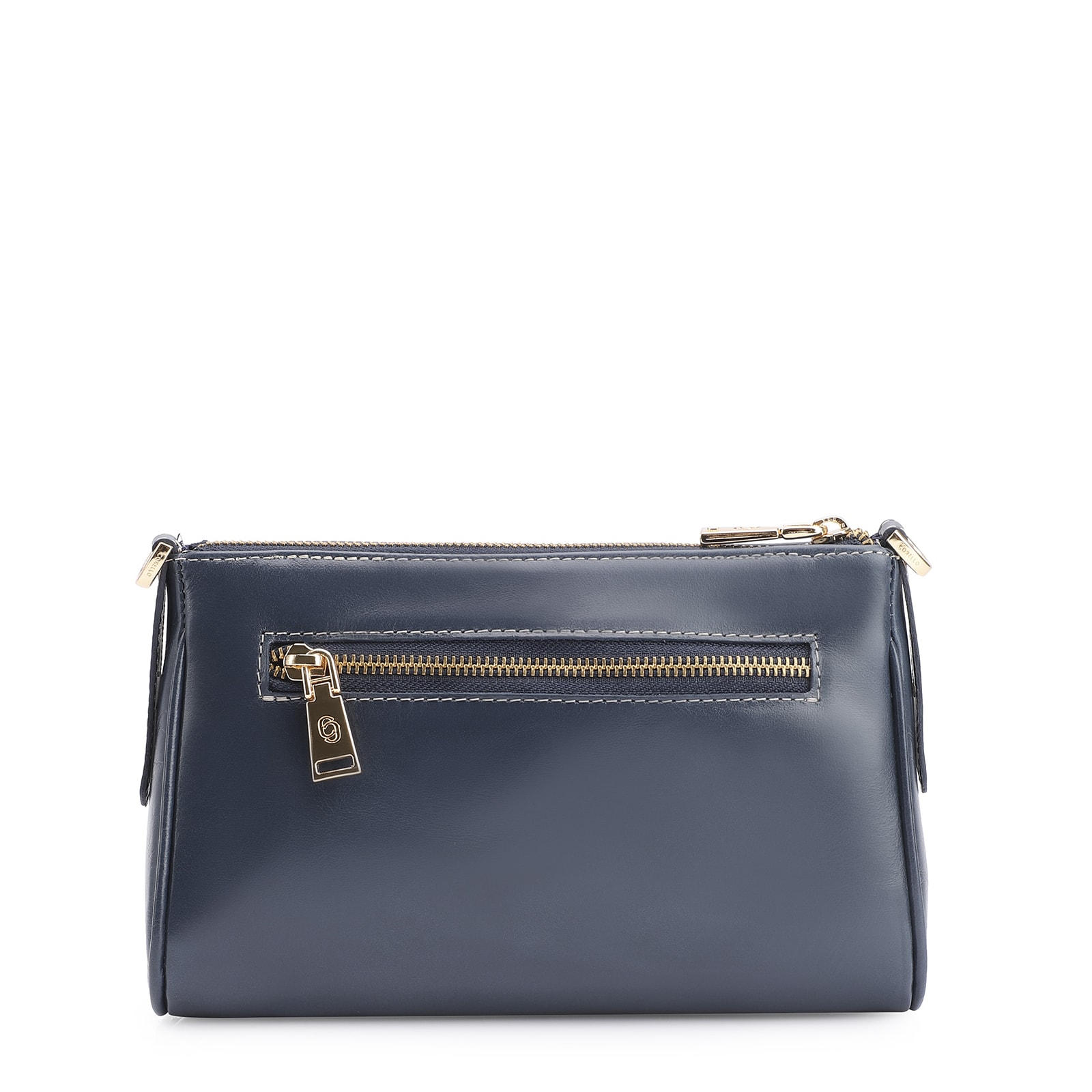 Bolsa Transversal Couro Azul