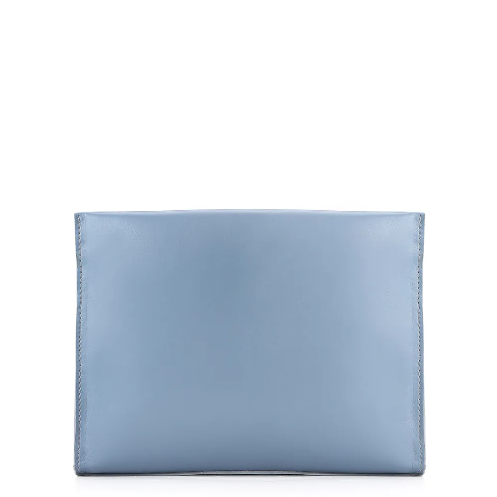 Bolsa Transversal Couro Azul - imagem 3