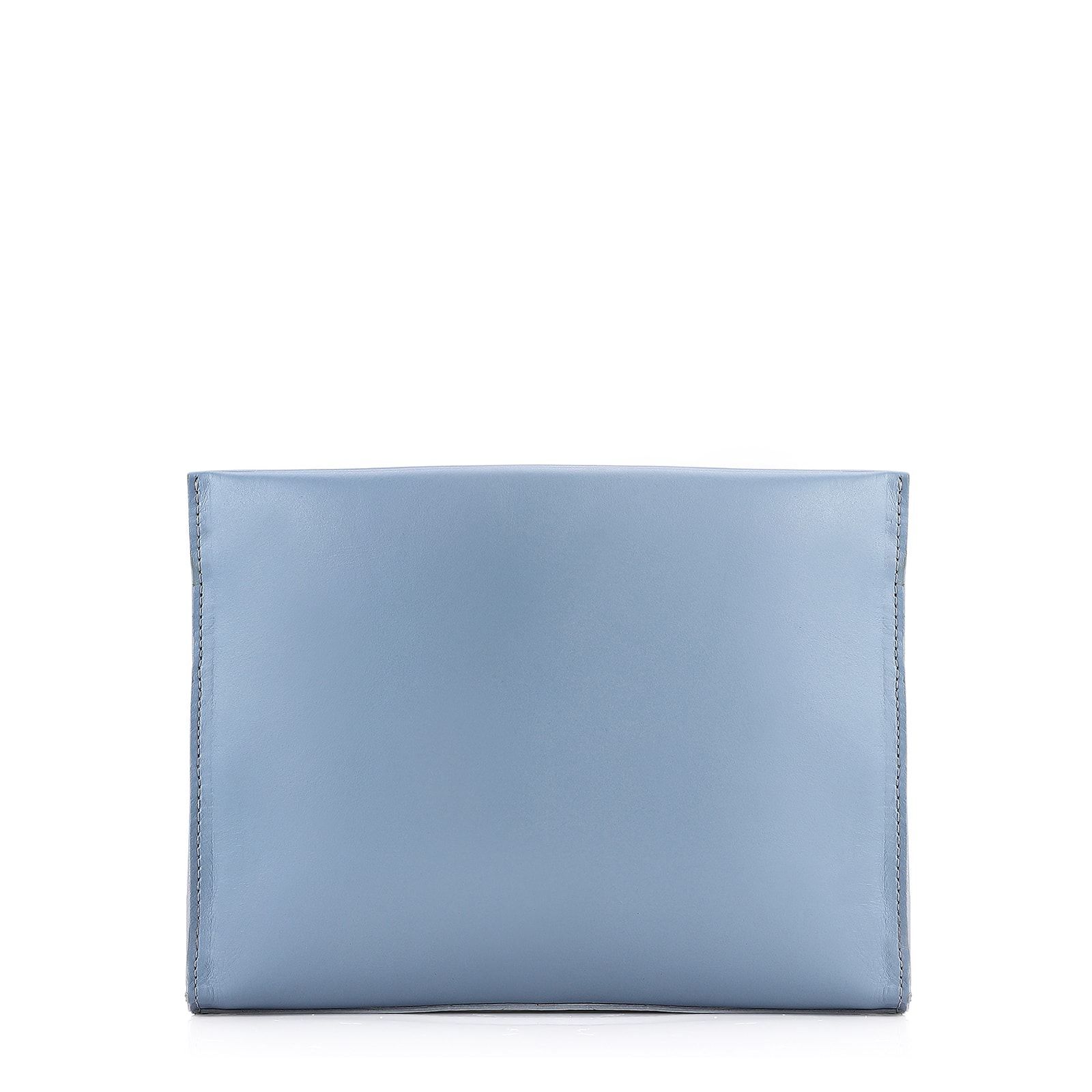 Bolsa Transversal Couro Azul
