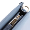 Bolsa Transversal Couro Azul - imagem 5