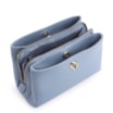 Bolsa Transversal Couro Azul - imagem 4