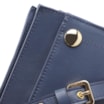 Bolsa Transversal Couro Azul - imagem 5