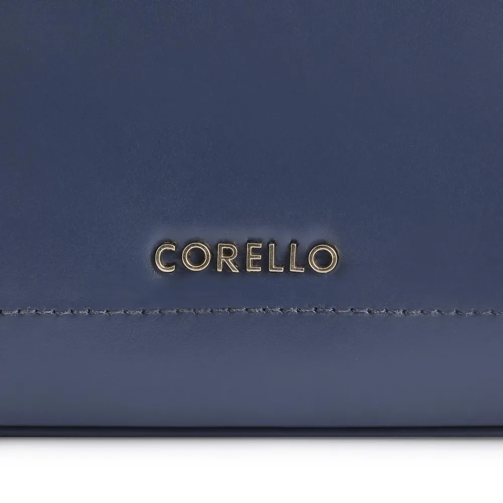 Bolsa Transversal Couro Azul - imagem 6