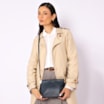 Bolsa Transversal Couro Azul - imagem 7