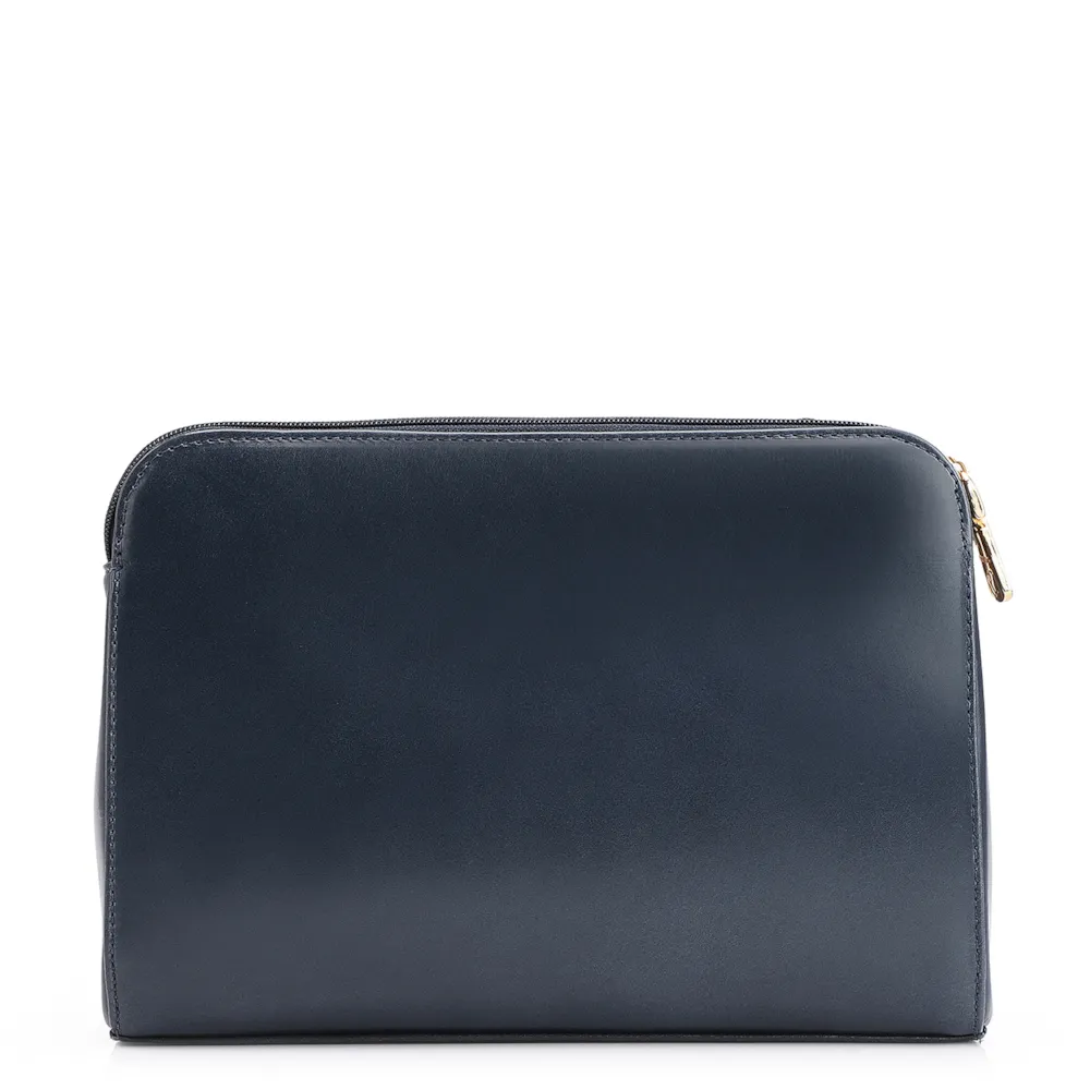 Bolsa Transversal Couro Azul - imagem 3