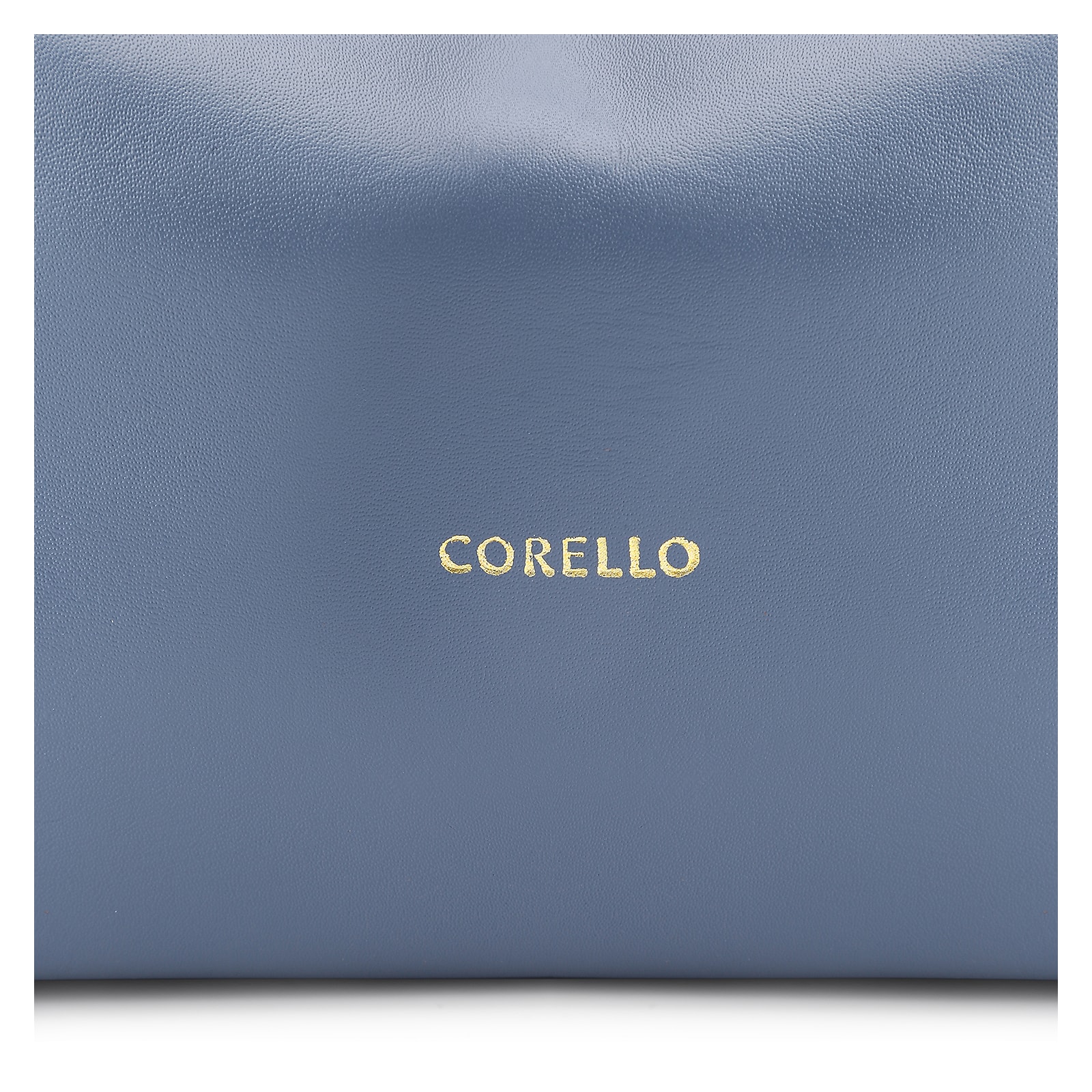 Bolsa Transversal Couro Azul