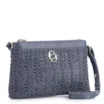 Bolsa Transversal Couro Azul Escuro - imagem 2