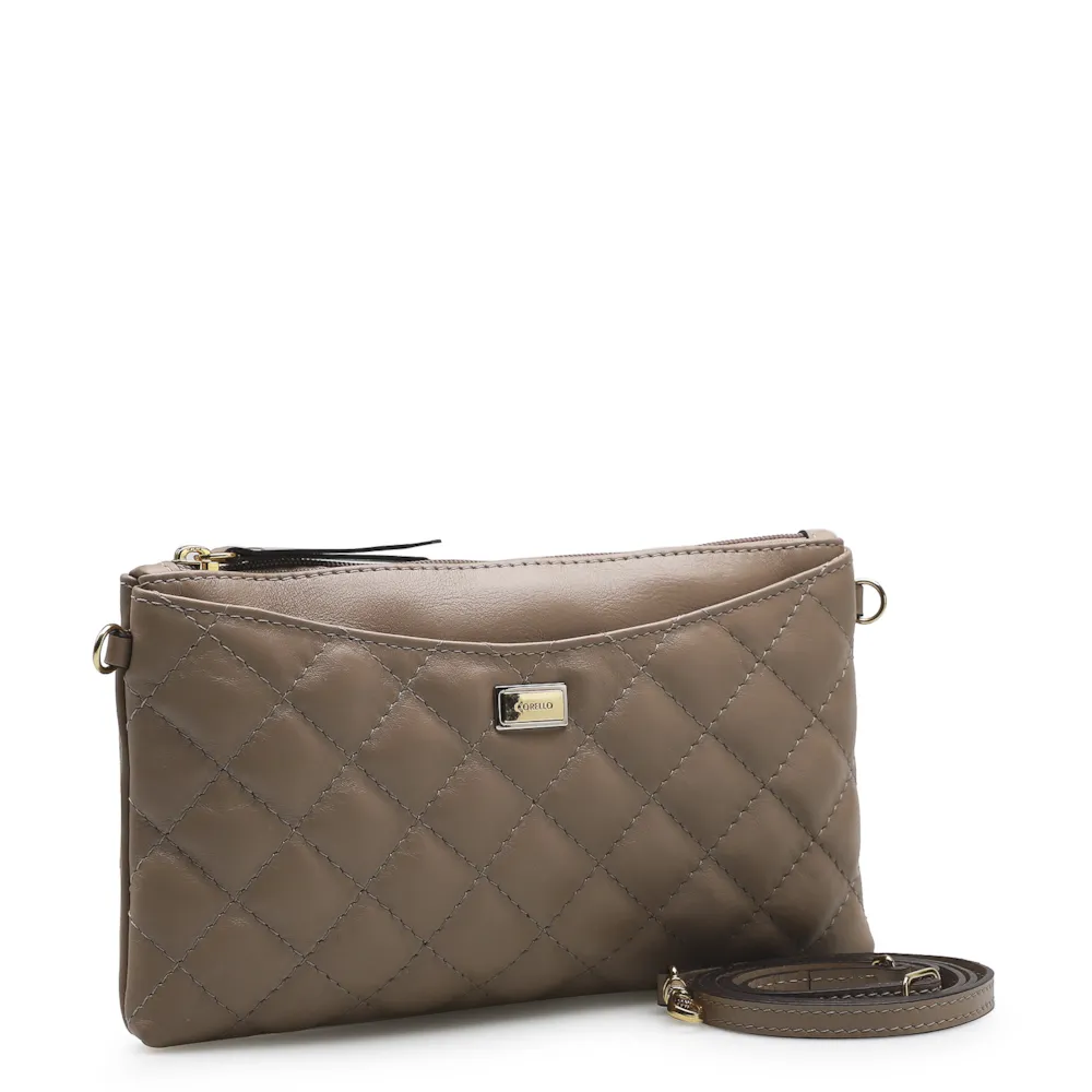 Bolsa Transversal Couro Bege - imagem 2