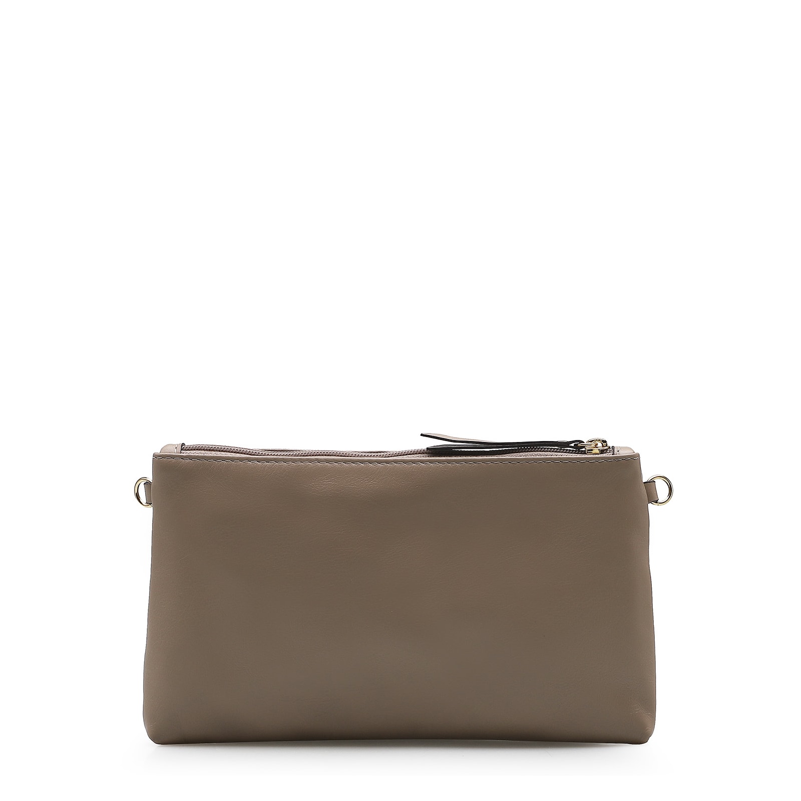 Bolsa Transversal Couro Bege
