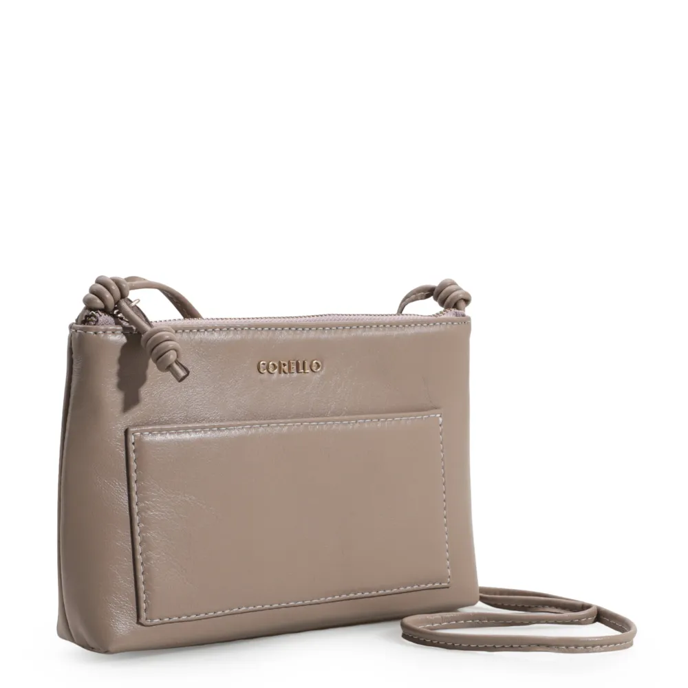 Bolsa Transversal Couro Bege - imagem 3