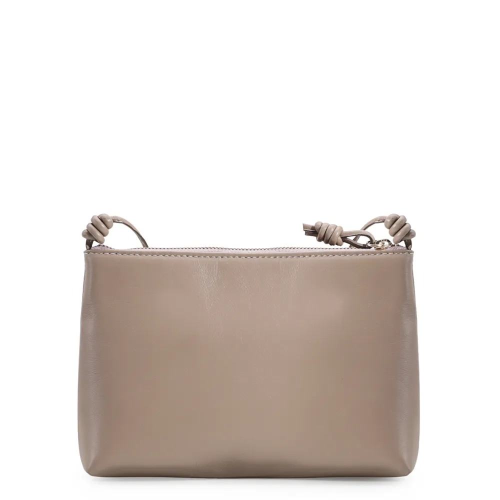 Bolsa Transversal Couro Bege - imagem 4
