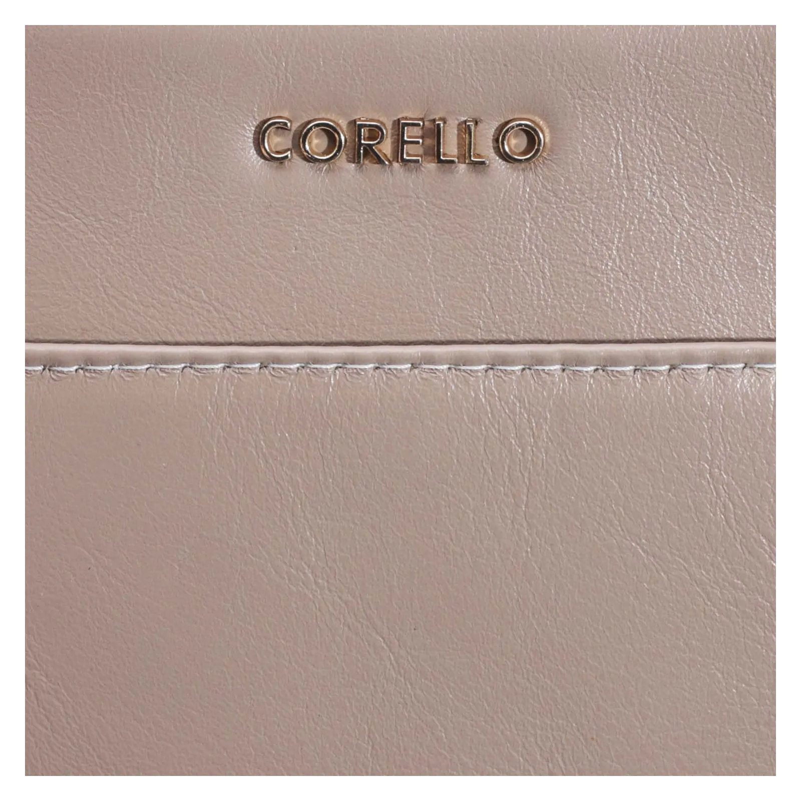 Bolsa Transversal Couro Bege