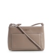 Bolsa Transversal Couro Bege - imagem 1