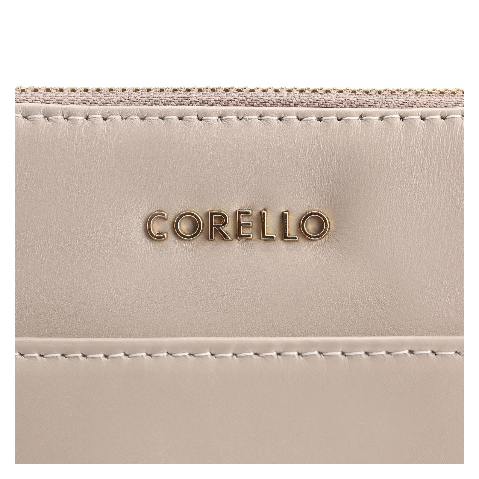 Bolsa Transversal Couro Bege