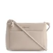 Bolsa Transversal Couro Bege - imagem 1