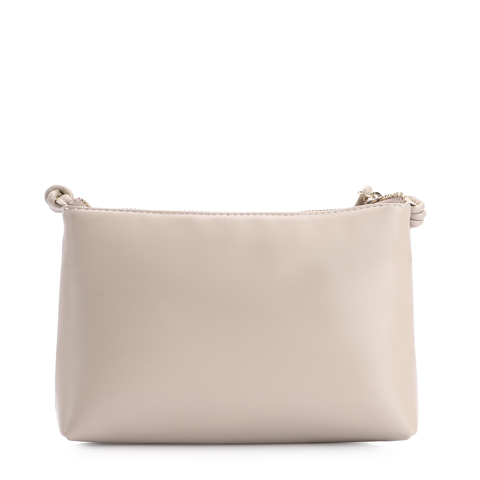 Bolsa Transversal Couro Bege