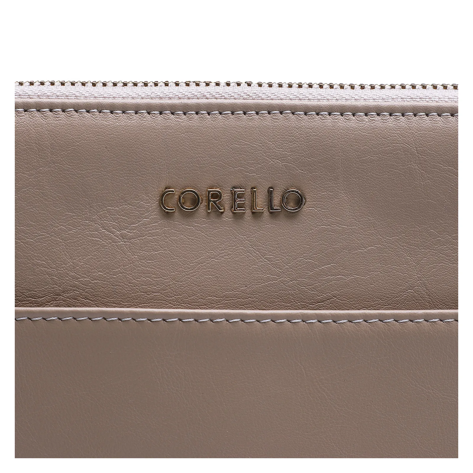 Bolsa Transversal Couro Bege