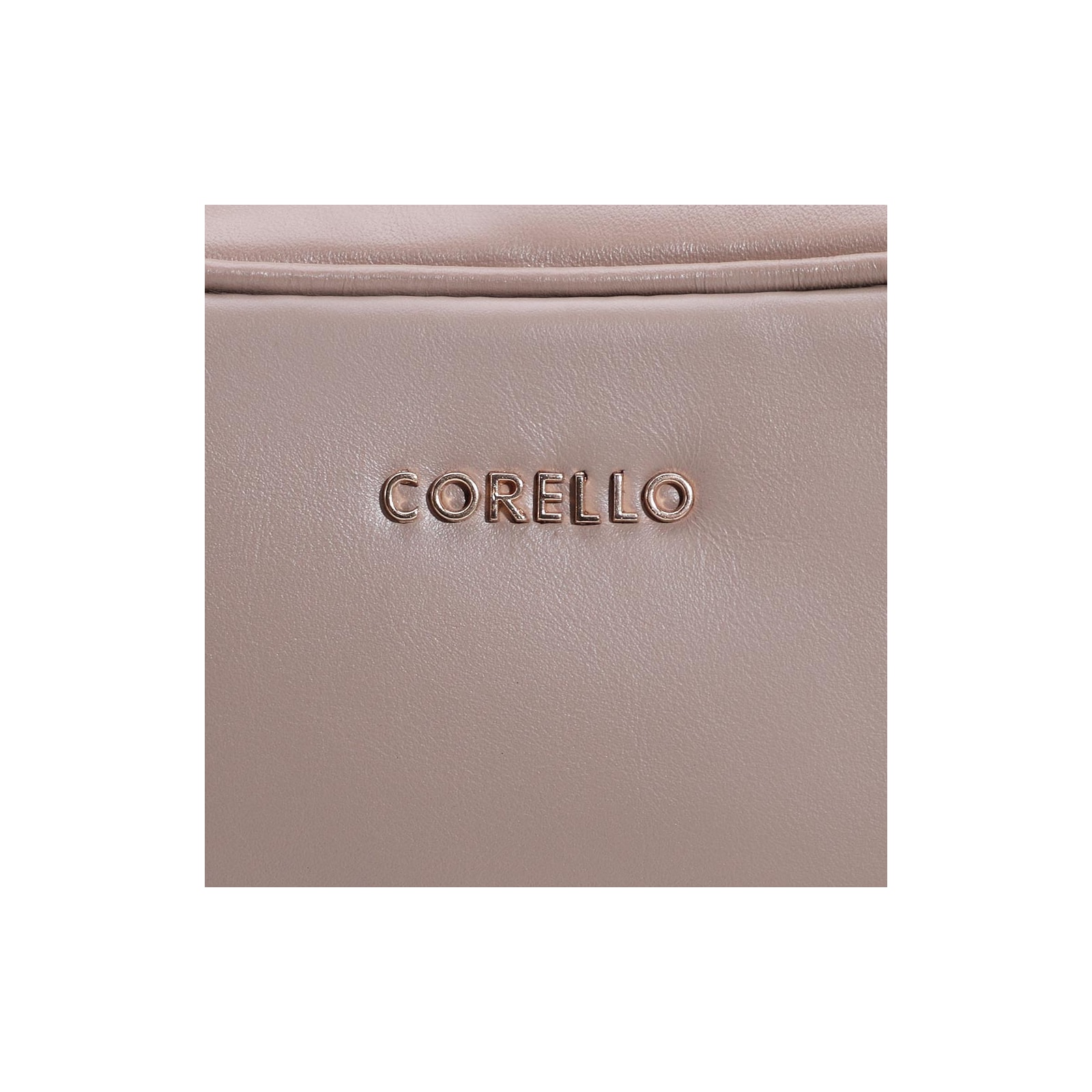 Bolsa Transversal Couro Bege
