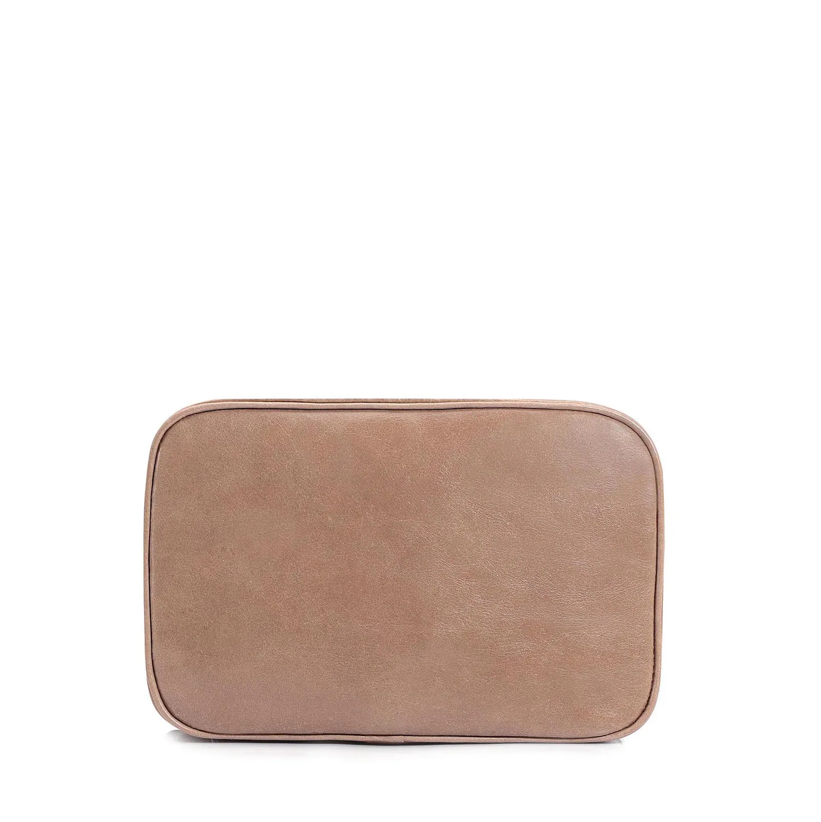 Bolsa Transversal Couro Bege