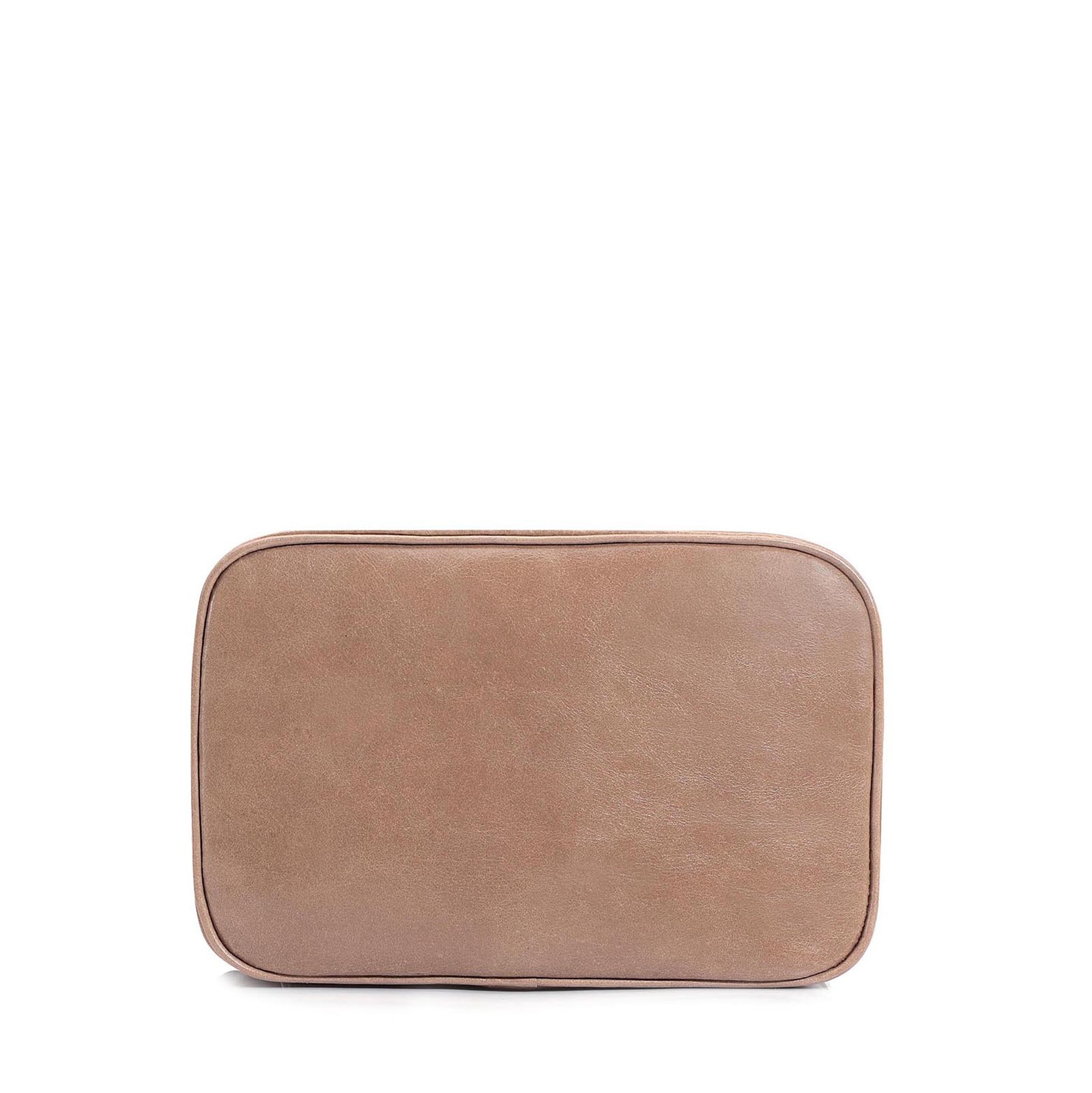 Bolsa Transversal Couro Bege