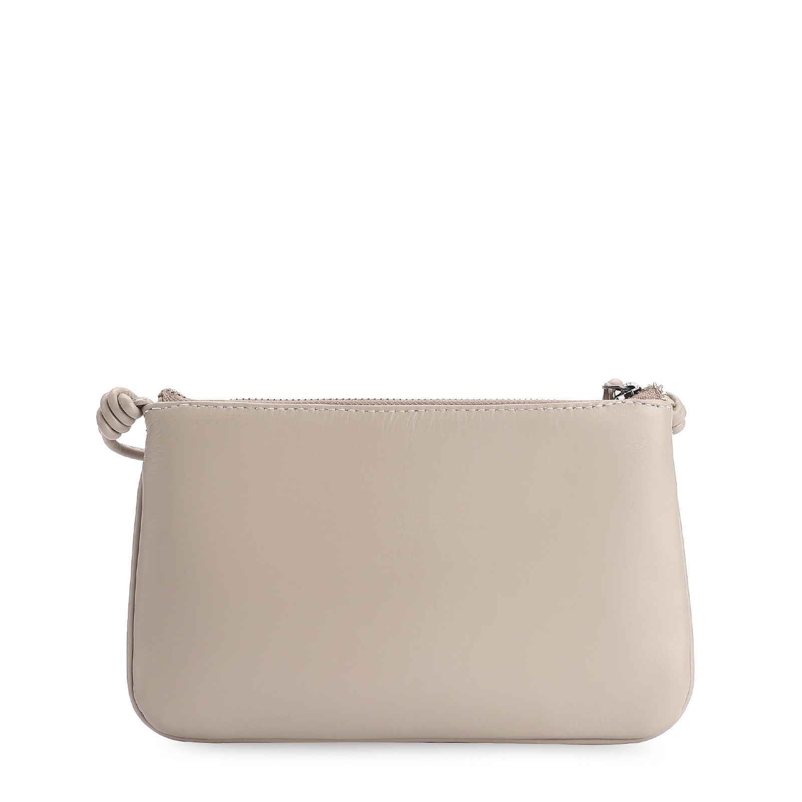 Bolsa Transversal Couro Bege