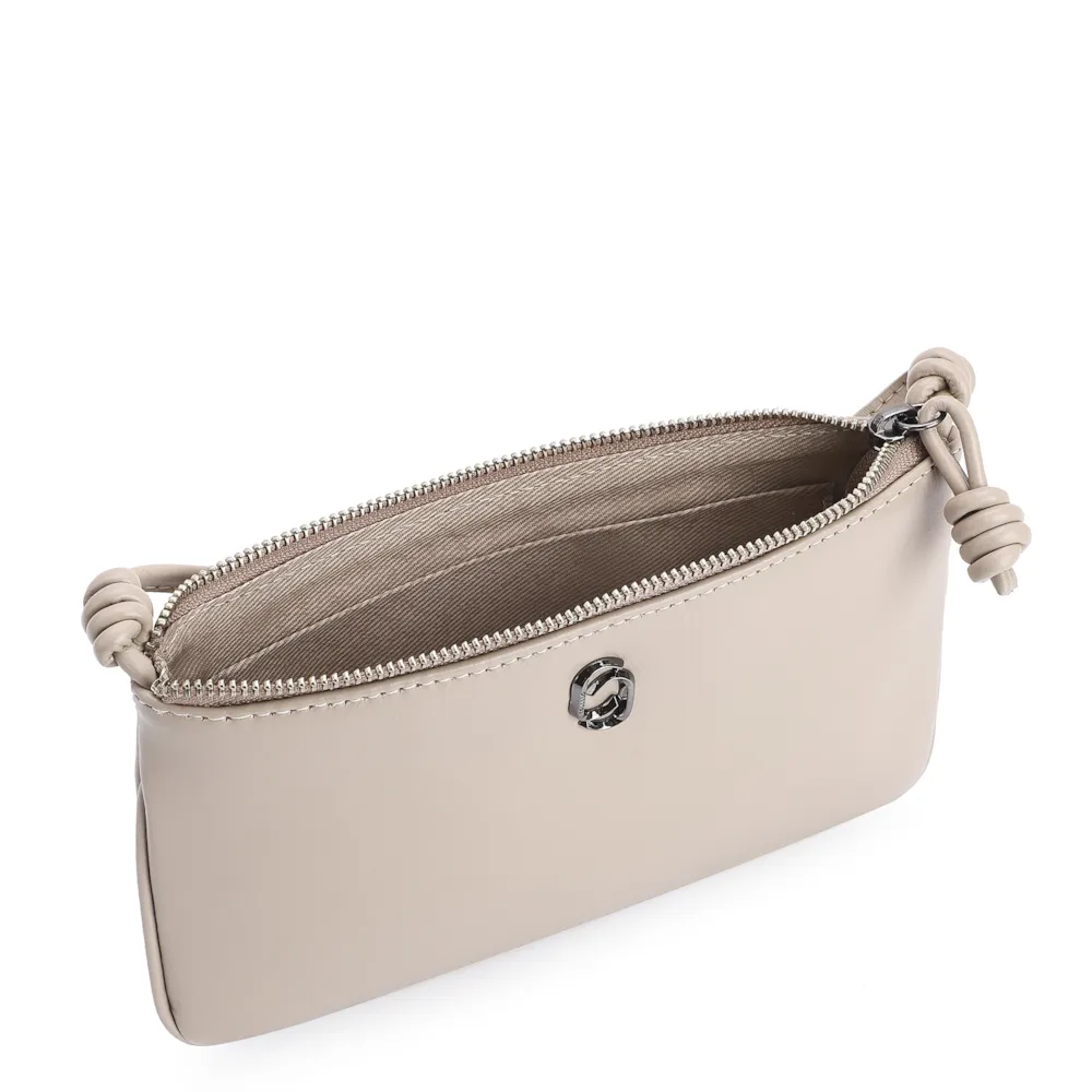 Bolsa Transversal Couro Bege - imagem 4
