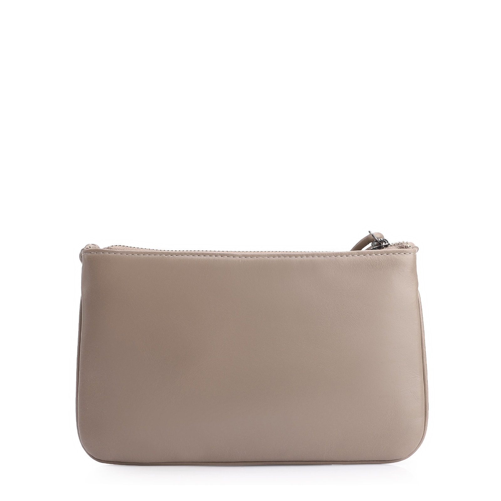 Bolsa Transversal Couro Bege