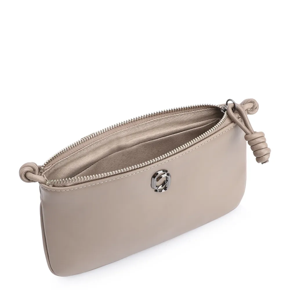 Bolsa Transversal Couro Bege - imagem 4