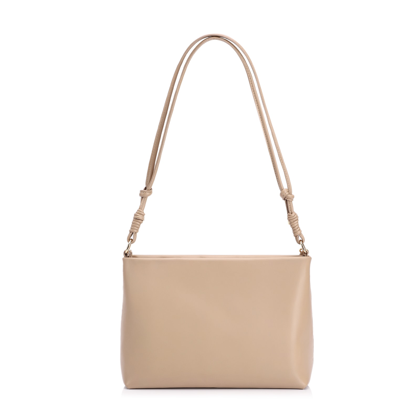 Bolsa Transversal Couro Bege