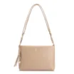Bolsa Transversal Couro Bege - imagem 1