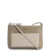 Bolsa Transversal Couro Bege/Off White - imagem 1