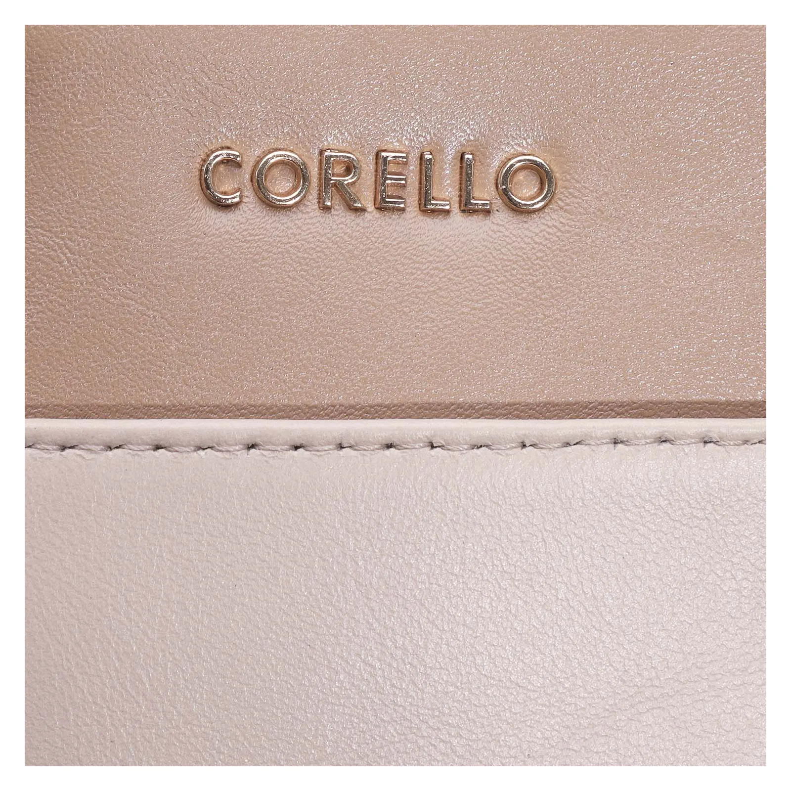 Bolsa Transversal Couro Bege/Vanilla