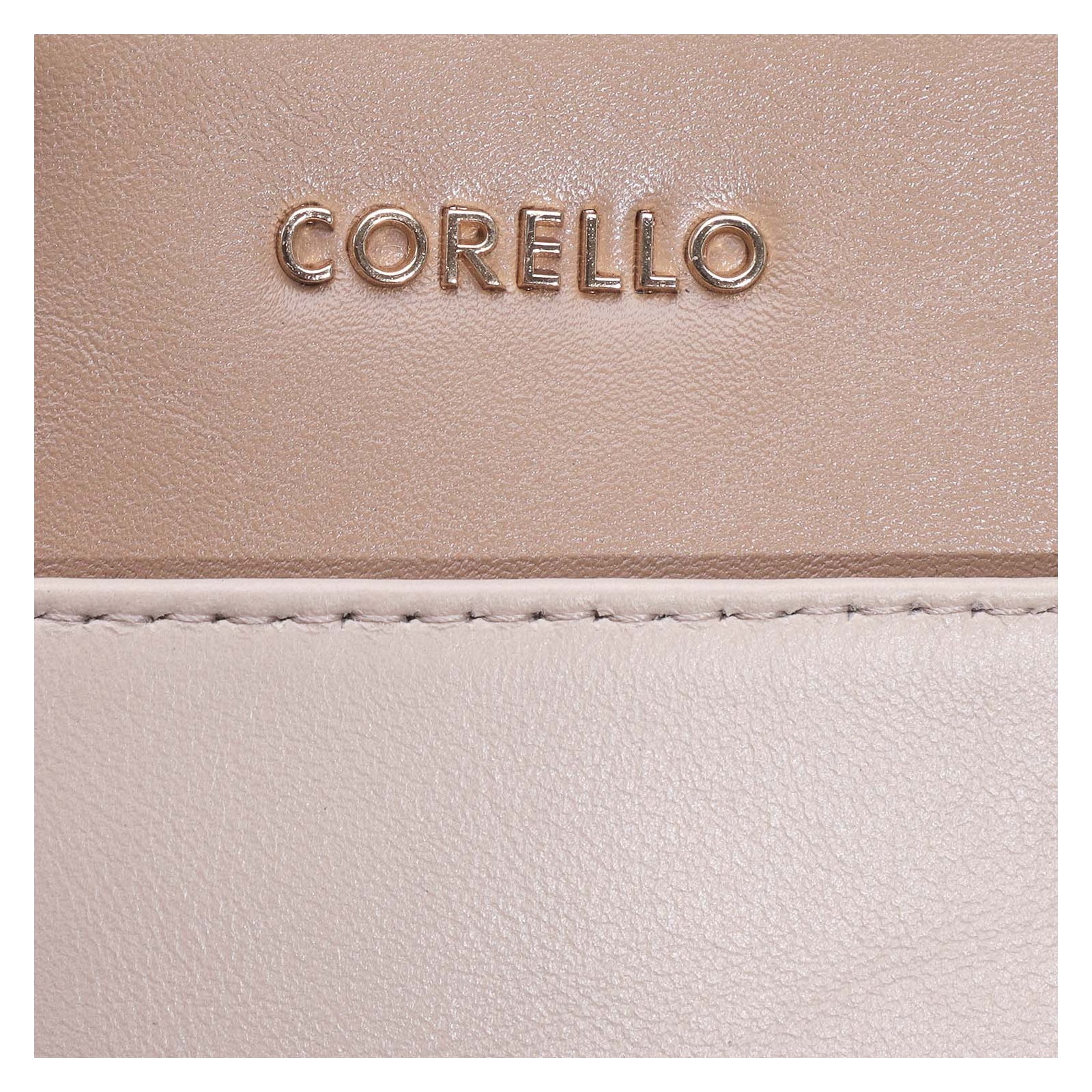 Bolsa Transversal Couro Bege/Vanilla