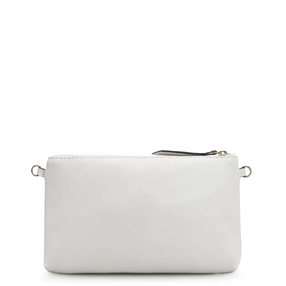 Bolsa Transversal Couro Branco - imagem 3