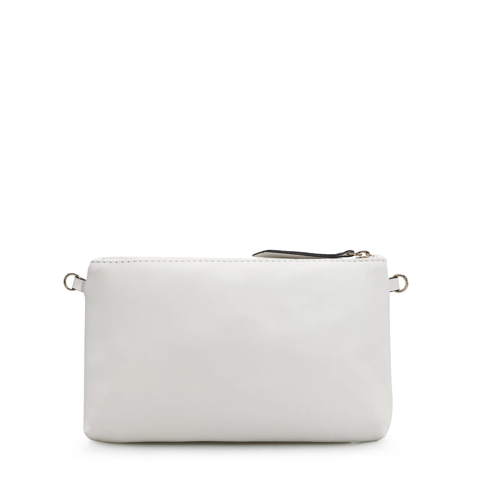 Bolsa Transversal Couro Branco