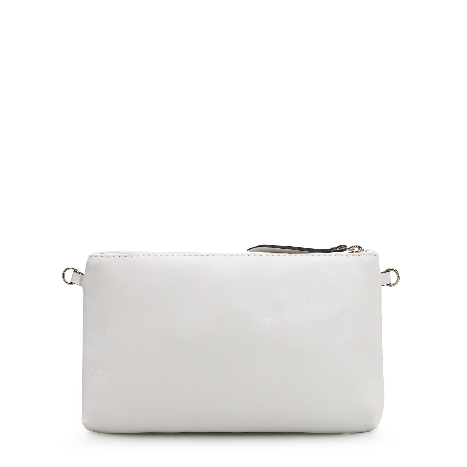 Bolsa Transversal Couro Branco
