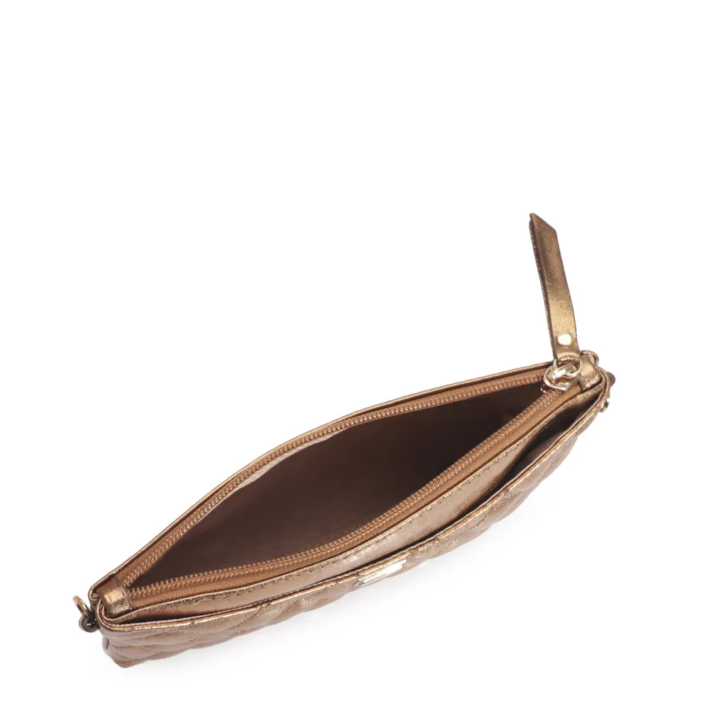 Bolsa Transversal Couro Bronze - imagem 4