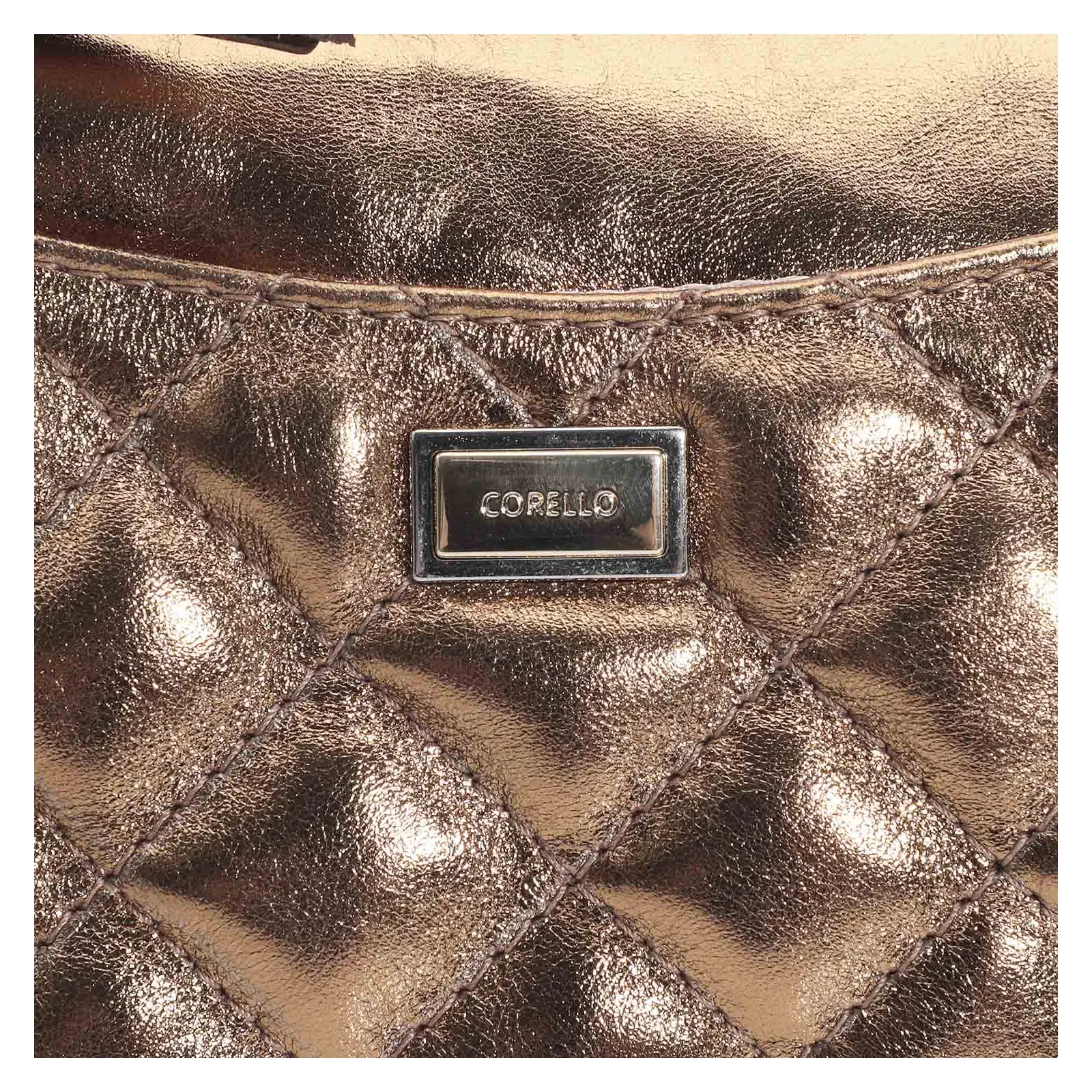 Bolsa Transversal Couro Bronze