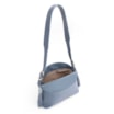 Bolsa Transversal Couro Camurça Azul - imagem 4