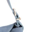 Bolsa Transversal Couro Camurça Azul - imagem 5