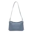 Bolsa Transversal Couro Camurça Azul - imagem 1