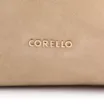 Bolsa Transversal Couro Camurça Bege/Couro Bege - imagem 5
