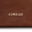 Bolsa Transversal Couro Camurça Marrom/Couro Marrom Escuro - imagem 6