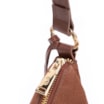 Bolsa Transversal Couro Camurça Marrom Escuro - imagem 6