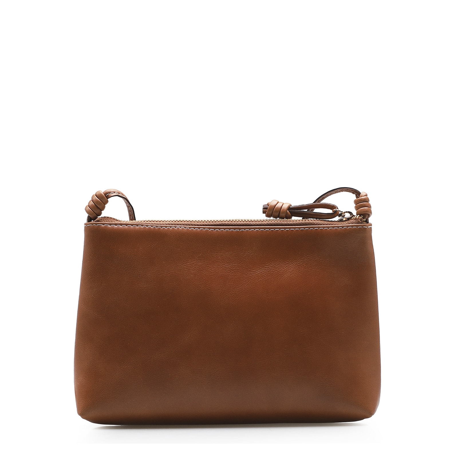 Bolsa Transversal Couro Caramelo