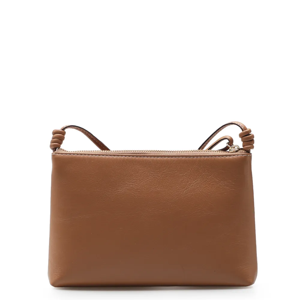 Bolsa Transversal Couro Caramelo - imagem 3
